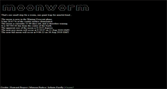 Desktop Screenshot of moonworm.net